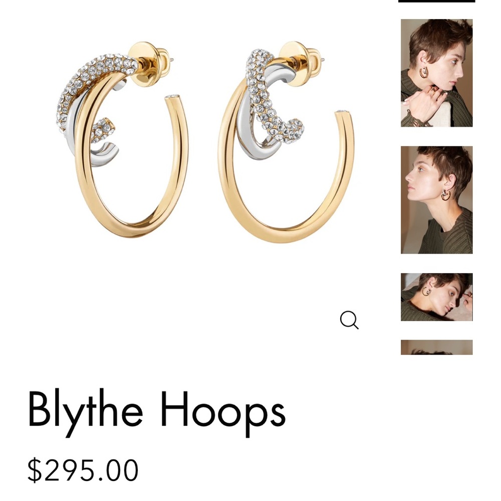 Demarson NEW Blythe Hoops